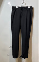 Load image into Gallery viewer, Zara Womens Black Flat Front Slash Pocket Skinny Leg Dress Pants Size 2
