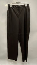 Load image into Gallery viewer, Zara Womens Brown Flat Front Slash Pocket Regular Fit Trouser Pants Size M

