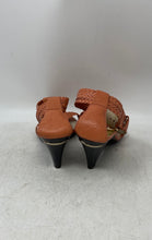 Load image into Gallery viewer, Michael Kors Womens Orange Ankle Strap Thong Sandals Size 10M
