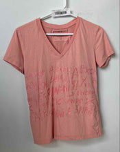 Load image into Gallery viewer, Armani Exchange Womens Pink Short Sleeve Pullover T-Shirt Size XS
