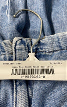 Load image into Gallery viewer, Zara Kids Blue Medium Wash Pockets Denim Tapered Leg Jogger Jeans Size 11-12
