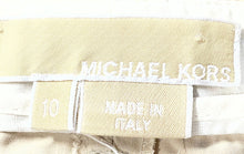 Load image into Gallery viewer, Michael Kors Womens Beige Regular Fit Flat Front Wide-Leg Dress Pants Size 10
