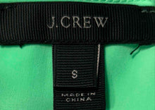 Load image into Gallery viewer, J. Crew Womens Green Sleeveless Crew Neck Back Button Sheath Dress Size Small
