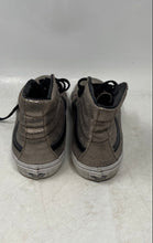 Load image into Gallery viewer, Vans Unisex Sk8-Hi Slim Gray Leather Lace-Up Sneaker Shoes Size M8 W9.5
