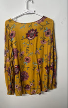 Load image into Gallery viewer, St. John's Bay Womens Multicolor Floral Print Long Sleeve Blouse Top Size Large
