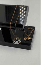 Load image into Gallery viewer, Authentic Swarovski Women's Rose Gold-Tone Earrings With Crystal Accents
