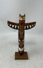 Load image into Gallery viewer, Collectible Totem Owl Pearlite Stone Indian Figurine Home Decor Pole
