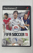 Load image into Gallery viewer, EA Sports FIFA Soccer 11 PlayStation 2 Video Game Rated Everyone E Not Tested
