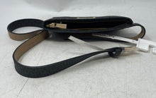 Load image into Gallery viewer, Michael Kors Womens Black Gray Signature Print Inner Pockets Crossbody Handbag
