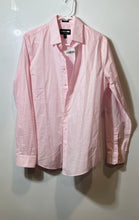 Load image into Gallery viewer, Express Mens 1MX Pink Cotton Long Sleeve Extra Slim Fit Dress Shirt Size S
