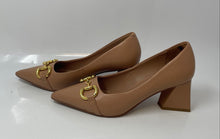 Load image into Gallery viewer, Jeffrey Campbell Womens Brown Pointed Toe Pump Heels Size 7.5
