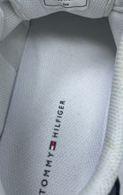 Load image into Gallery viewer, Tommy Hilfiger Mens Lei White Blue Leather Lace-Up Sneaker Shoes Size 8.5
