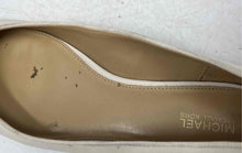 Load image into Gallery viewer, Michael Kors Womens Tan Black Leather Almond Toe Ballet Flats Size 9 M
