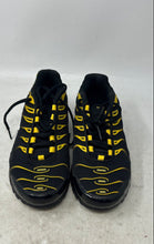 Load image into Gallery viewer, Nike Kids Air Max Plus 655020-057 Black Yellow Lace-Up Sneaker Shoes Size 4.5Y
