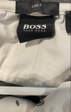 Load image into Gallery viewer, Hugo Boss Mens Gray Short Sleeve Collared Slim Fit Polo Shirt Size M
