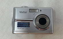 Load image into Gallery viewer, Vivitar ViviCam 5386 Silver-Tone 5MP 3x Zoom Digital Camera Not Tested
