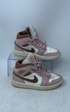 Load image into Gallery viewer, Nike Womens Air Jordan 1 Mid BQ6472-620 Rose Pink Basketball Shoes Size 5
