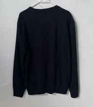 Load image into Gallery viewer, Calvin Klein Mens Black Long Sleeve Crew Neck Pullover Sweatshirt Size Large

