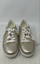 Load image into Gallery viewer, Cole Haan Womens Grand Crosscourt Joy Gold Tone Lace-Up Sneaker Shoes Size 8B
