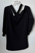Load image into Gallery viewer, INC International Concepts Womens Black Long-Sleeve Mini Dress Size Large
