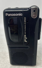 Load image into Gallery viewer, Panasonic RN-202 Black Handheld Microcassette Voice Recorder Not Tested
