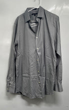 Load image into Gallery viewer, Banana Republic Mens Gray Cotton Long Sleeve Camden Fit Button-Up Shirt Size L
