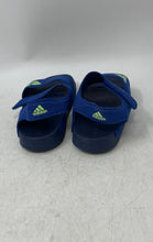 Load image into Gallery viewer, Adidas Kids Adilette ID2626 Blue Open Toe Flat Sports Sandals Size 12K
