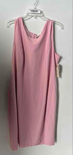Load image into Gallery viewer, Evan-Picone Womens Pink Sleeveless Back Zip Shift Dress Size 22W With Tag
