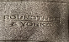 Load image into Gallery viewer, Roundtree &amp; Yorke Mens Brown Leather Long Sleeve Full-Zip Bomber Jacket Size 2XT
