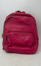 Load image into Gallery viewer, Michael Kors Womens Pink Inner Pockets Adjustable Strap Shoulder Backpack
