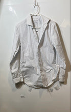 Load image into Gallery viewer, Calvin Klein Mens White Printed Slim Fit Button-Up Shirt Size S/P 14.5 32/33

