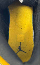 Load image into Gallery viewer, Nike Boys Air Jordan 1 Mid 554725-071 Yellow Black Sneakers Shoes Sz 6.5Y Dirty
