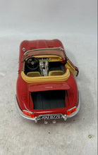 Load image into Gallery viewer, Burago Red Convertible 1961 Jaguar E-Type Cabriolet Model 1/18 Die-Cast Car

