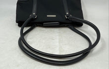 Load image into Gallery viewer, Liz Claiborne Womens Black Pockets Double Handle Satchel Handbag With Wallet
