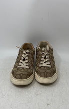Load image into Gallery viewer, Coach Womens Clip Low Top G4967 Brown Signature Lace-Up Sneakers Shoes Size 5B
