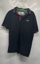 Load image into Gallery viewer, Hugo Boss Mens Black Spread Collar Short Sleeve Polo Shirt Size 2XL
