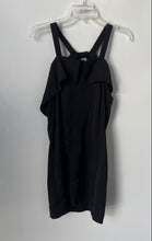 Load image into Gallery viewer, Forever 21 Womens Black Wide Strap Stretch Comfort Back-Zip Mini Dress Size M
