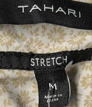 Load image into Gallery viewer, Tahari Mens Black Cotton Collared Long Sleeve Stretch Button-Up Shirt Size M
