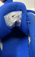 Load image into Gallery viewer, Nike Boys Vapor Edge Shark 2 DH5089-400 Blue And White Football Cleats Size 4Y
