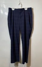 Load image into Gallery viewer, Banana Republic Womens Ryan Blue Plaid Curvy Fit Dress Pants Size 6 Petite
