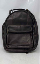 Load image into Gallery viewer, G.H. Bass &amp; Co. Womens Dark Brown Adjustable Strap Shoulder Backpack
