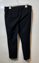 Load image into Gallery viewer, Alfani Womens Black Flat Front Stretch Straight Leg Ankle Pants Size 14S
