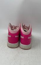 Load image into Gallery viewer, Nike Girls Air Jordan 1 Mid FD8780-116 Pink White Sneaker Shoes Size 6.5Y
