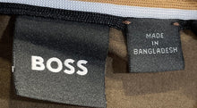 Load image into Gallery viewer, Hugo Boss Mens Brown Black Colorblock Crew Neck Pullover T-Shirt Size XL

