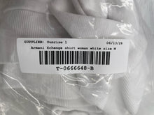 Load image into Gallery viewer, Authentic Armani Exchange Womens White Long Sleeve Pullover Sweatshirt Sz Small
