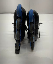 Load image into Gallery viewer, Schwinn Unisex ABEC 7 Black Blue Adjustable Inline Skate Size 8-9.5
