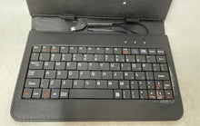 Load image into Gallery viewer, Lot Of 2 Pcs Black Micro USB Tablet Case With Keyboard For Android Untested
