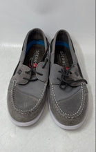 Load image into Gallery viewer, Sperry Top-Sider Mens Gray Lace-Up Round Toe Flat Boat Shoes Size 10.5
