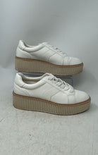 Load image into Gallery viewer, Dolce Vita Womens Brin White Brown Lace-Up Platform Sneaker Shoes Size 8.5
