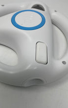 Load image into Gallery viewer, Nintendo Wii Model RVL-021 White Round Steering Wheel Gaming Controller
